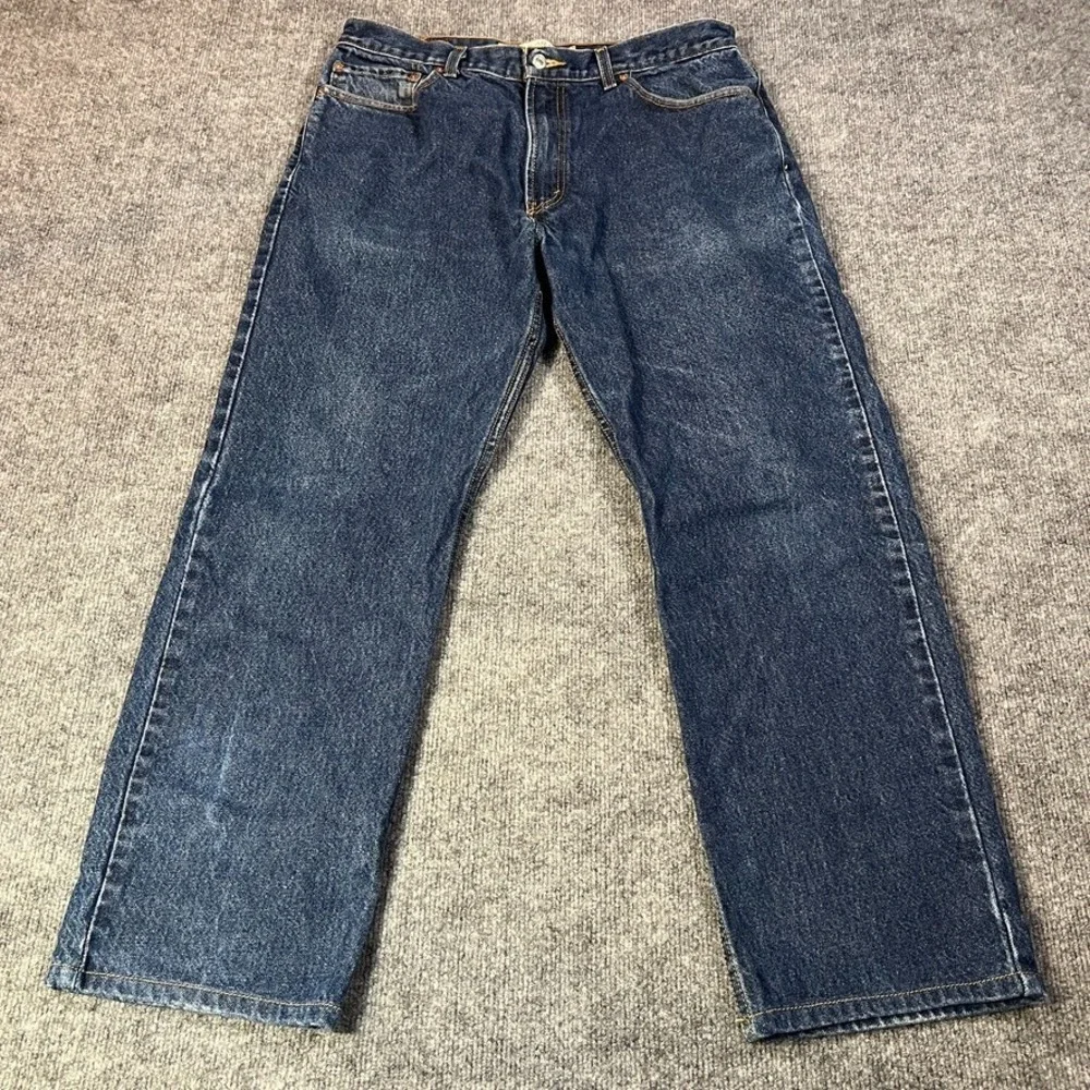 Levi's Men's 505 W36 L32 Regular Fit Jeans Classic Workwear Denim‎ Y2K Dad